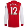 Maillot à Manches Longues Arsenal Willian 12 Domicile 2021-22 Pour Homme